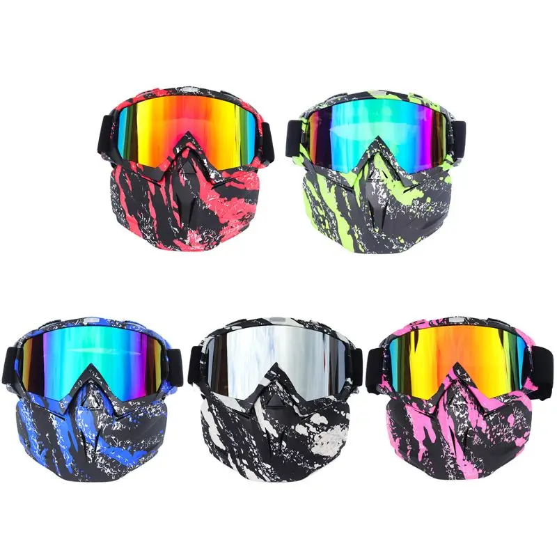 Motorcycle Goggles Mask-Motorcycle glasses with detachable mask, suitable for CS/desert off-road riding/skiing/snowmobil
Motorcycle Goggles Mask-Motorcycle glasses with detachable mask, suitable for CS/desert off-road riding/skiing/snowmobil