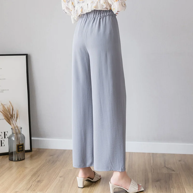 Korean Chiffon Pants Women 2020 Summer Elegant Bandage Trousers High Waist Wide Leg Pants Casual Loose Culottes Pants For Women
Korean Chiffon Pants Women 2020 Summer Elegant Bandage Trousers High Waist Wide Leg Pants Casual Loose Culottes Pants For Women