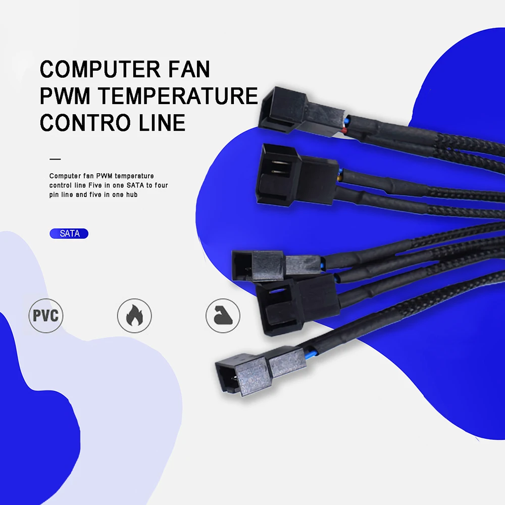 1PC 4 Pin PWM Splitter 4Pin PWM Female 43cm 1 To 3 Pin PWM Adapter Cable For Computer CPU Case Fan Sleeved Power Cable
1PC 4 Pin PWM Splitter 4Pin PWM Female 43cm 1 To 3 Pin PWM Adapter Cable For Computer CPU Case Fan Sleeved Power Cable