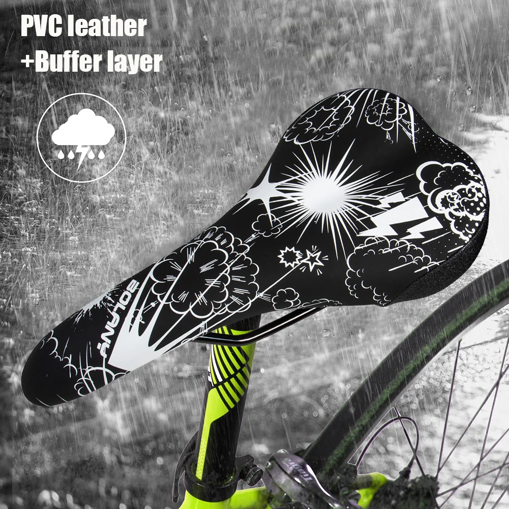 Mountain Bicycle Saddles Breathable Thickened Shock Absorption MTB Bike Seat Cushion PVC Leather Cycling Accessories Parts
Mountain Bicycle Saddles Breathable Thickened Shock Absorption MTB Bike Seat Cushion PVC Leather Cycling Accessories Parts