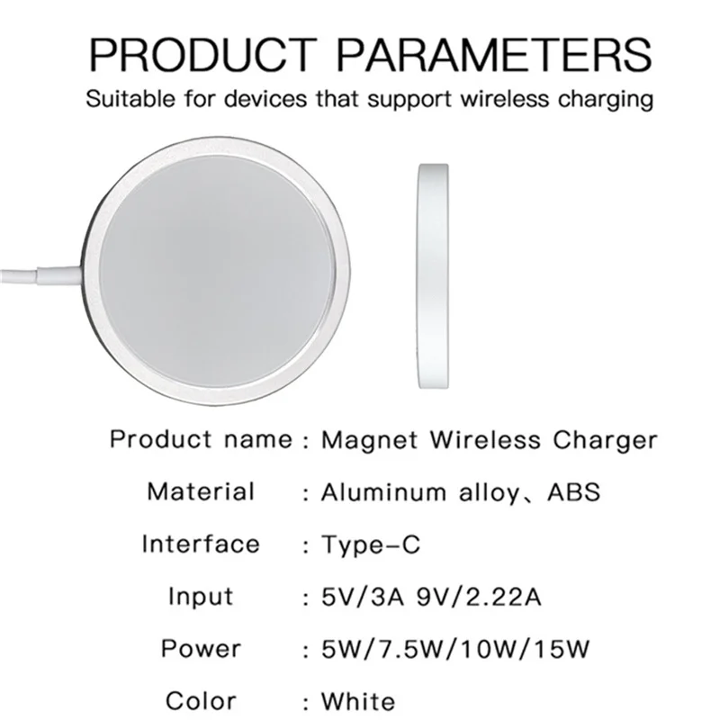 Magnetic desktop Charger stand For magsafe Car Wireless Mobile Phone Holder For iphone 12 Dashboard Charging Station Vent cradle
Magnetic desktop Charger stand For magsafe Car Wireless Mobile Phone Holder For iphone 12 Dashboard Charging Station Vent cradle