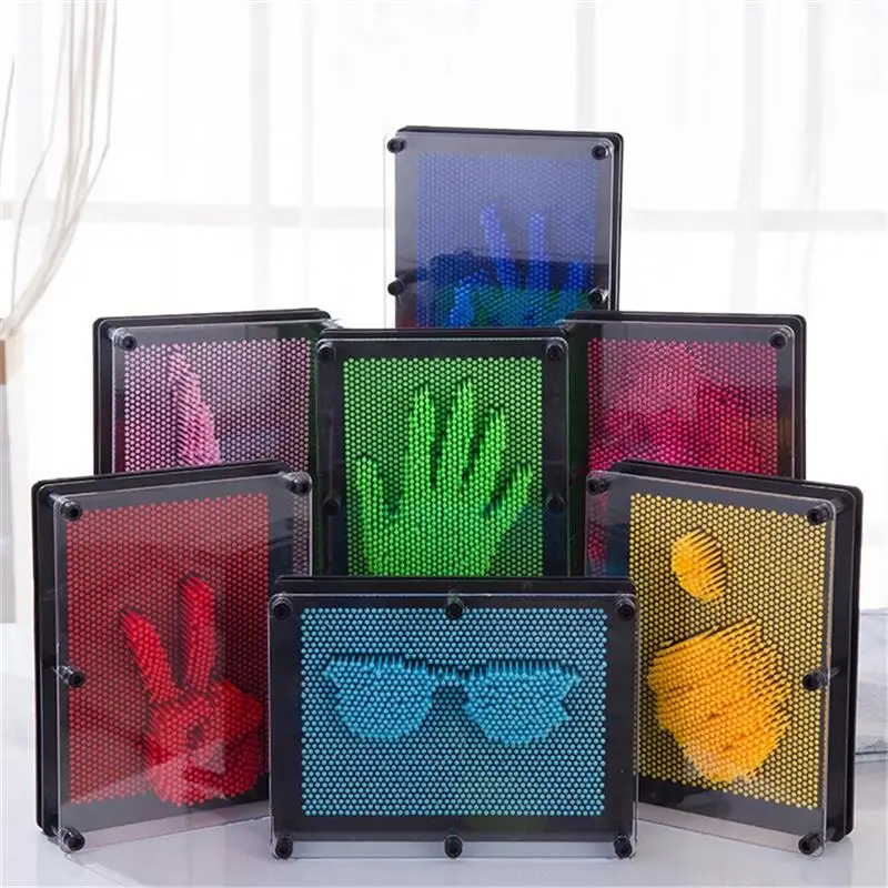 3D Pin Art Toy Antistress Clone Fingerprint Needle Painting for Kids Gift Novelty Funny Toy Decorations Needle Painting
3D Pin Art Toy Antistress Clone Fingerprint Needle Painting for Kids Gift Novelty Funny Toy Decorations Needle Painting