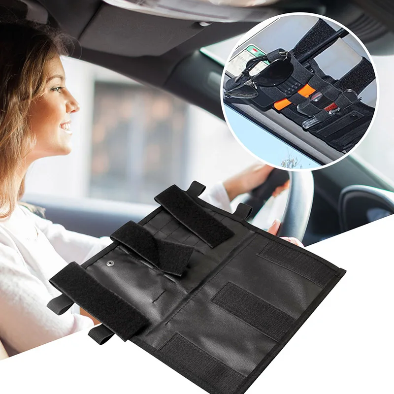 1pc Car Sun Visor Portable Storage Bag Storage Bag Car Storage Supplies Black 
1pc Car Sun Visor Portable Storage Bag Storage Bag Car Storage Supplies Black