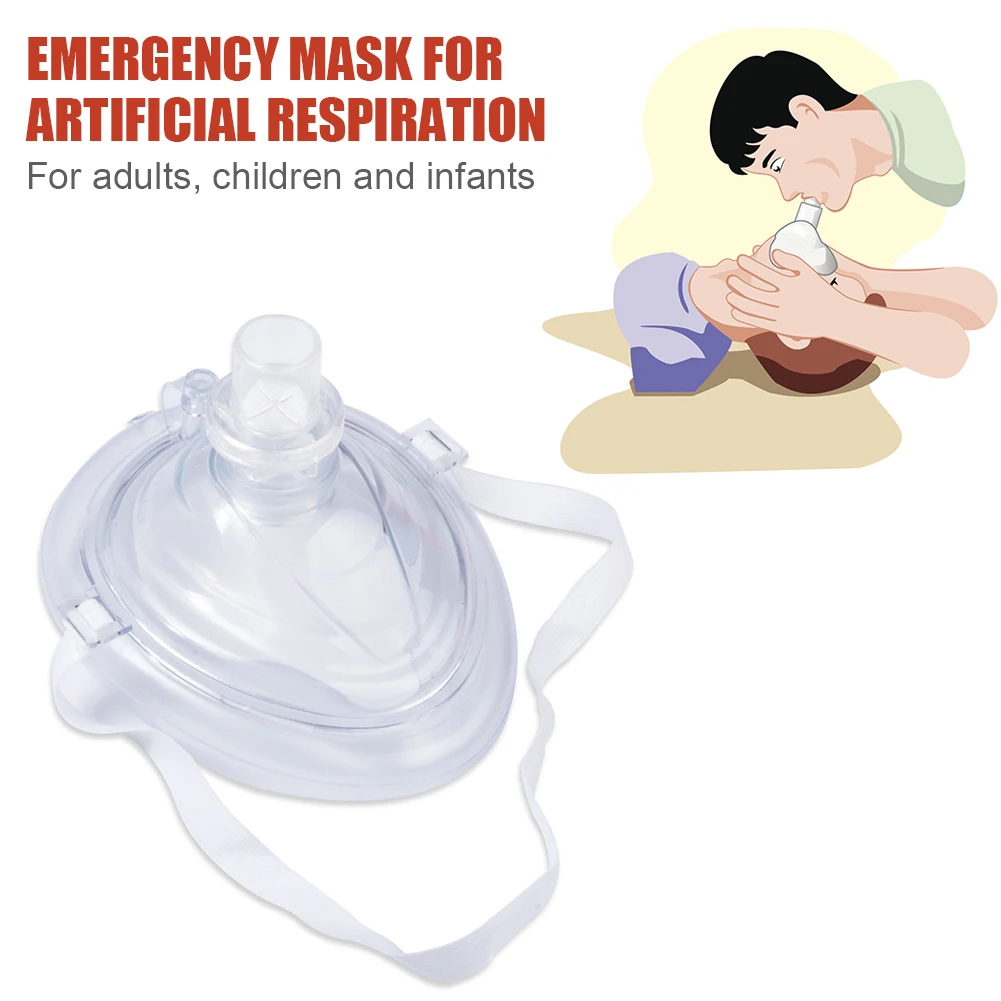 Professional CPR Breathing Mask with One-Way Valve Reusable Respiration Training Mask Protective Artificial Respiration Mouth
Professional CPR Breathing Mask with One-Way Valve Reusable Respiration Training Mask Protective Artificial Respiration Mouth