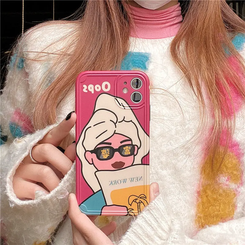 Disney Cartoon Rich Woman for Iphone12promax Apple 11 Phone Case XR Couple X/SE2 Silicone 7/8Plus Soft Case phone cases
Disney Cartoon Rich Woman for Iphone12promax Apple 11 Phone Case XR Couple X/SE2 Silicone 7/8Plus Soft Case phone cases