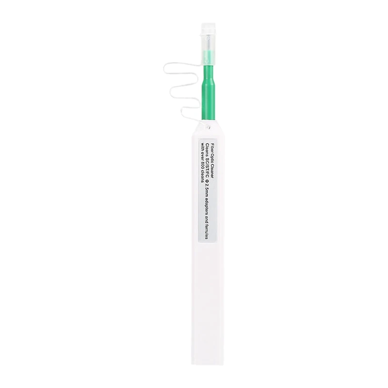 SC Fiber Cleaning Pen One-Click Fiber Cleaning Device Fiber End Face Cleaning Pen 2.5mm
SC Fiber Cleaning Pen One-Click Fiber Cleaning Device Fiber End Face Cleaning Pen 2.5mm