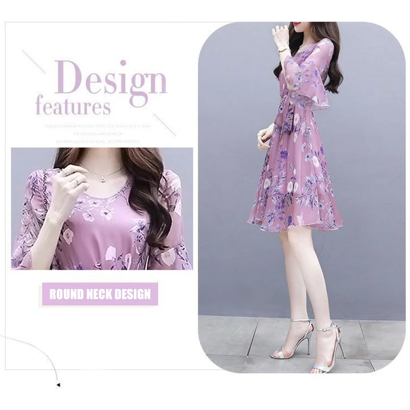 Elastic Waist Flower Print Women Dress 2020 Autumn V Neck Fit and Slim Soft Female Maxi Ruffled Dress Vestidos
Elastic Waist Flower Print Women Dress 2020 Autumn V Neck Fit and Slim Soft Female Maxi Ruffled Dress Vestidos