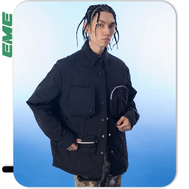 MADEEXTREME vintage Street Embroidery Pocket Jacket high street fashion Thicke Men Shirt Jacket cargo winter jacket parka DP867
MADEEXTREME vintage Street Embroidery Pocket Jacket high street fashion Thicke Men Shirt Jacket cargo winter jacket parka DP867