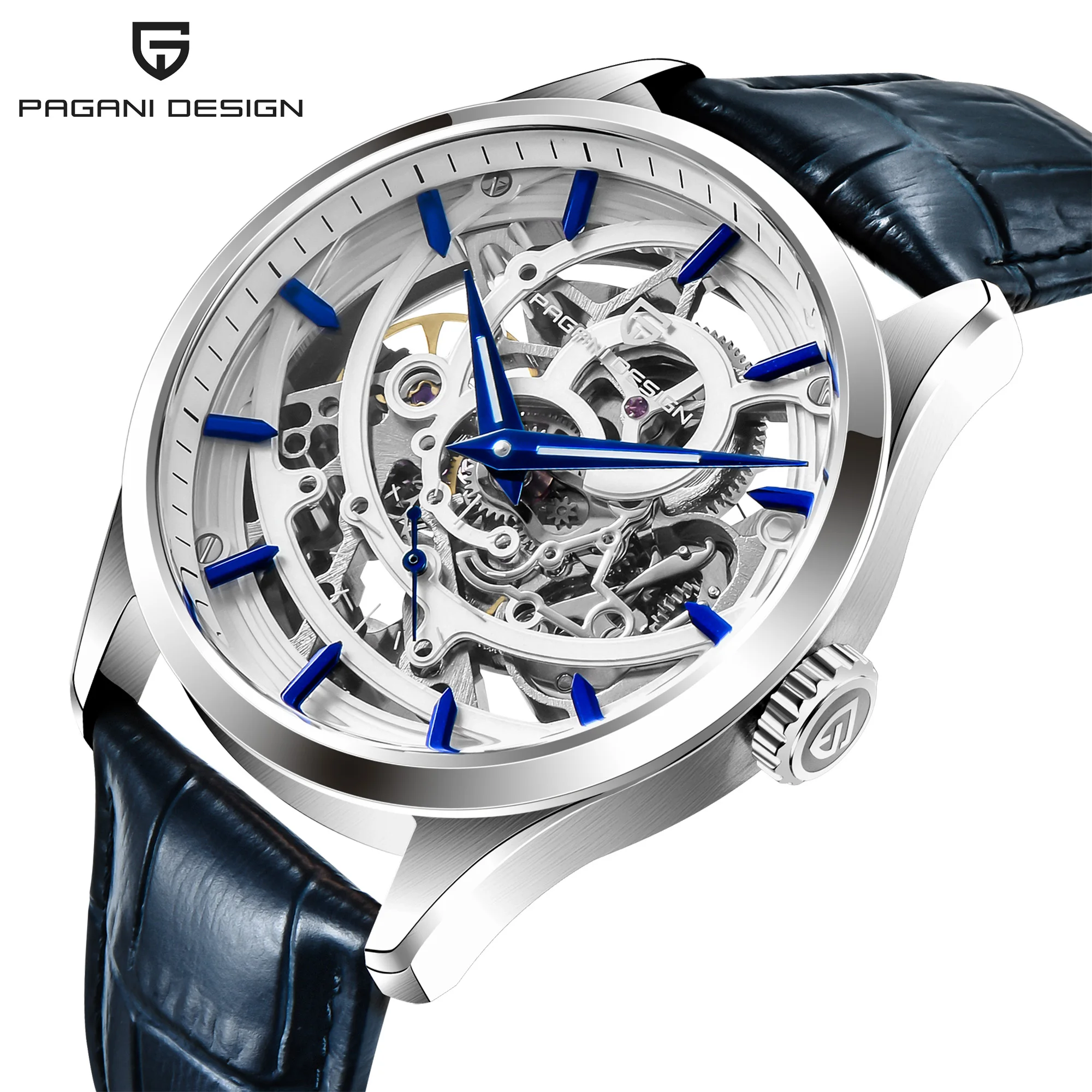 PAGANI DESIGN Brand Luxury Hollow Automatic Mechanics Watch Men Classic Skeleton Waterproof Leather Watches Reloj Hombre
PAGANI DESIGN Brand Luxury Hollow Automatic Mechanics Watch Men Classic Skeleton Waterproof Leather Watches Reloj Hombre
