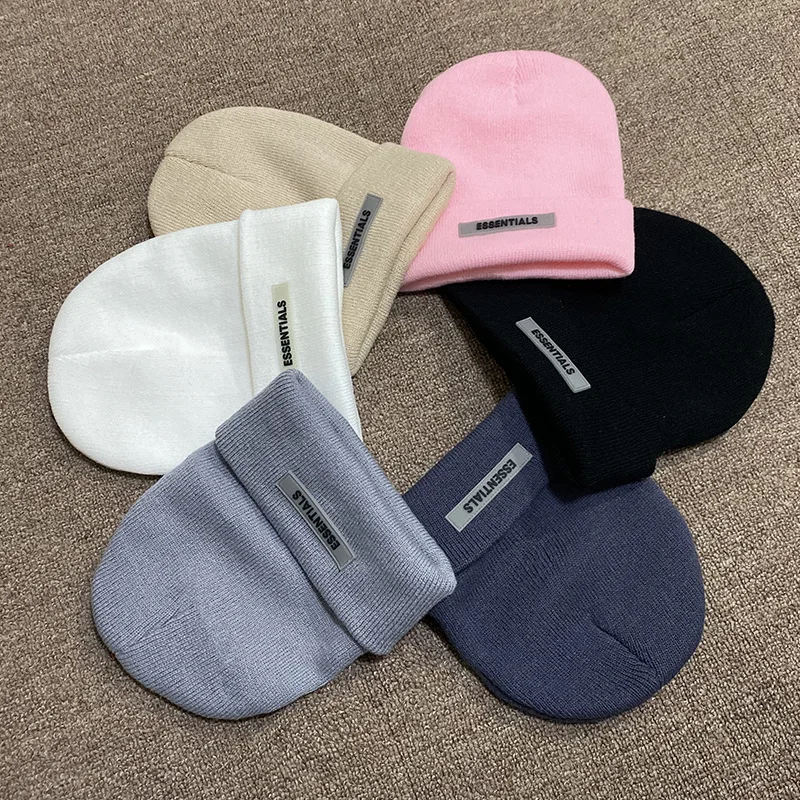 Essentials Hat1:1 High Street Autumn Winter Beanie Men's Caps and Women's Hats Hip Hop Keep Warm Knitting Couple Wool Luxury Hat
Essentials Hat1:1 High Street Autumn Winter Beanie Men's Caps and Women's Hats Hip Hop Keep Warm Knitting Couple Wool Luxury Hat