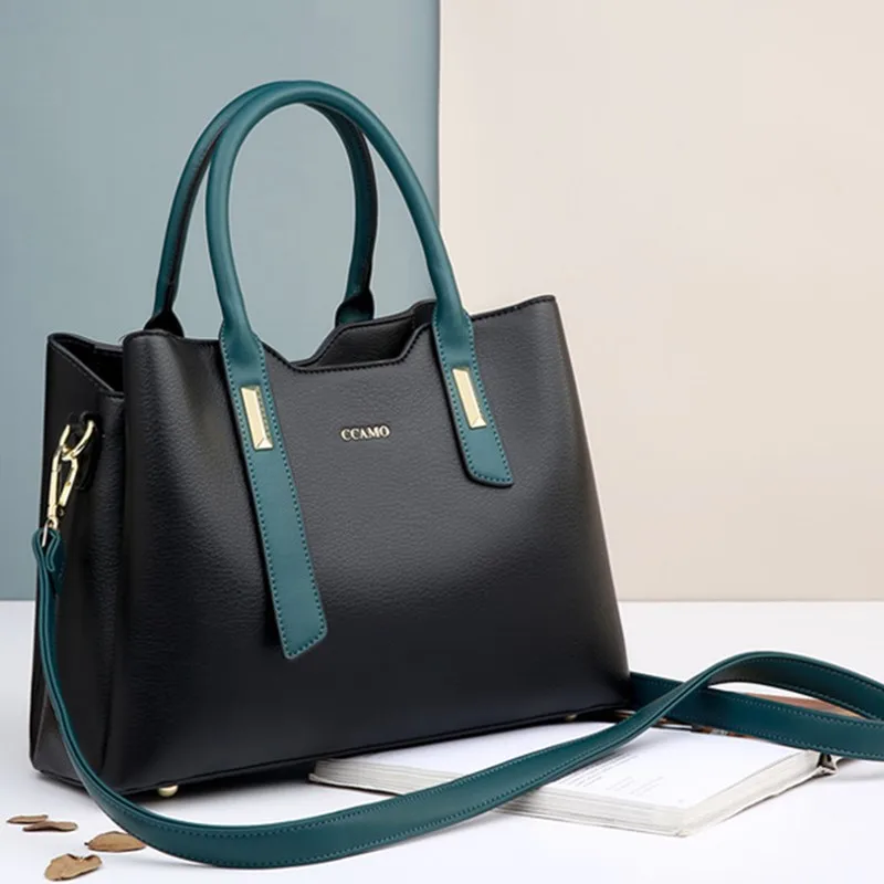 High Quality Real Leather Shoulder Tote Bags 2021 Women Casual Handbags Large-capacity Solid Color Messenger Bags Bolsa Feminina
High Quality Real Leather Shoulder Tote Bags 2021 Women Casual Handbags Large-capacity Solid Color Messenger Bags Bolsa Feminina