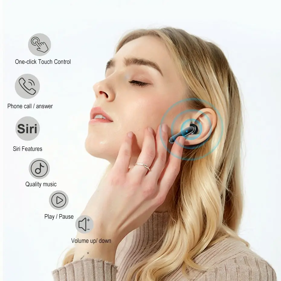 Bluetooth Earphones 3500mAh Charging Box Wireless Headphone 9D HIFI Stereo Sports Waterproof Earbuds Headsets With Microphone 
Bluetooth Earphones 3500mAh Charging Box Wireless Headphone 9D HIFI Stereo Sports Waterproof Earbuds Headsets With Microphone