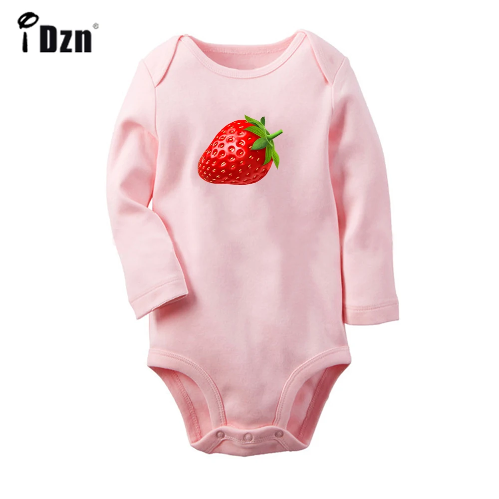 

Spring Autumn Baby Girls Rompers Bodysuit Newborn Cute Fruit Sweet strawberry blackberry raspberry Long Sleeves Jumpsuit Clothes