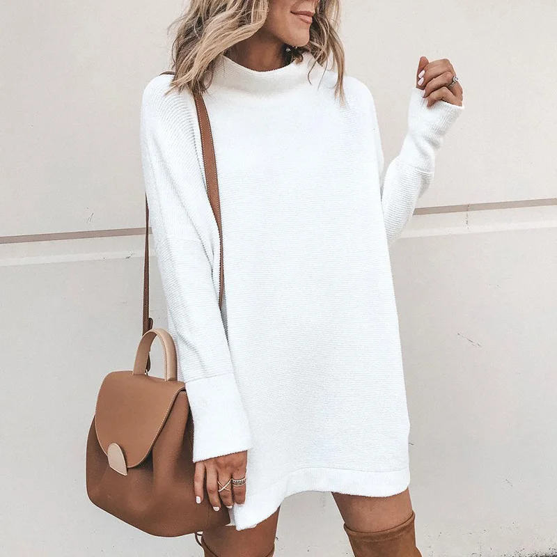 Простое Повседневное женское мини-платье на весну и осень, женское однотонное платье с круглым вырезом и длинным рукавом, свободное базовое уличное платье с поясом, платье
Простое Повседневное женское мини-платье на весну и осень, женское однотонное платье с круглым вырезом и длинным рукавом, свободное базовое уличное платье с поясом, платье