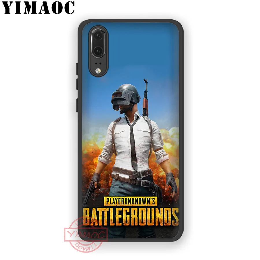 Мягкий силиконовый чехол YIMAOC PUBG для Huawei P30 P20 Pro P10 P9 P8 Lite 2017 2018 2019 | Мобильные