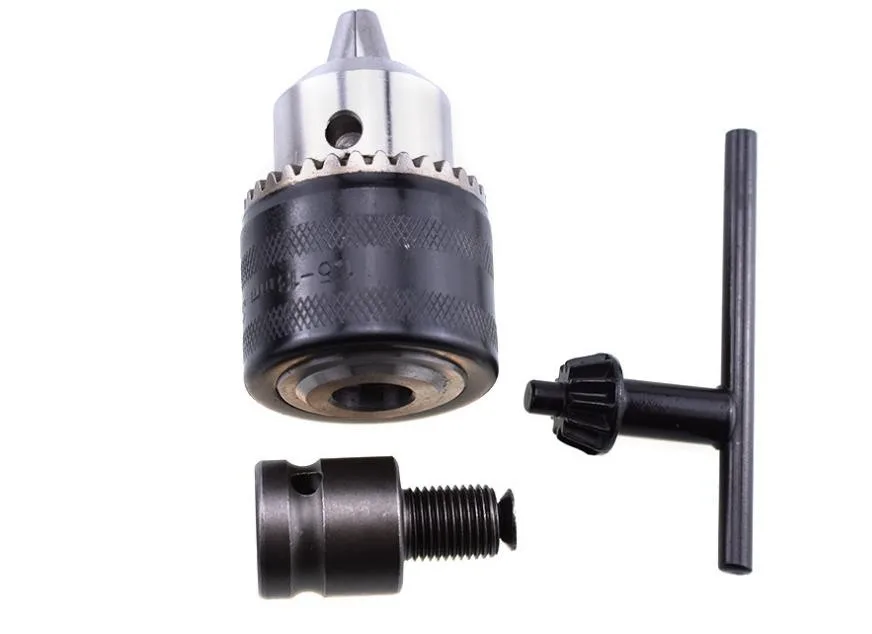 1/2''-20UNF Threaded Drill Chuck 1.5-10/1.5-13/3-16mm Impact Wrench To Electric Drill Chuck Adapter Converter
1/2''-20UNF Threaded Drill Chuck 1.5-10/1.5-13/3-16mm Impact Wrench To Electric Drill Chuck Adapter Converter