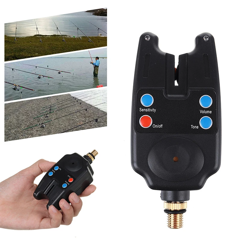 1 шт., светодиодный электронный сигнализатор поклевки рыбы
1 шт., светодиодный электронный сигнализатор поклевки рыбы