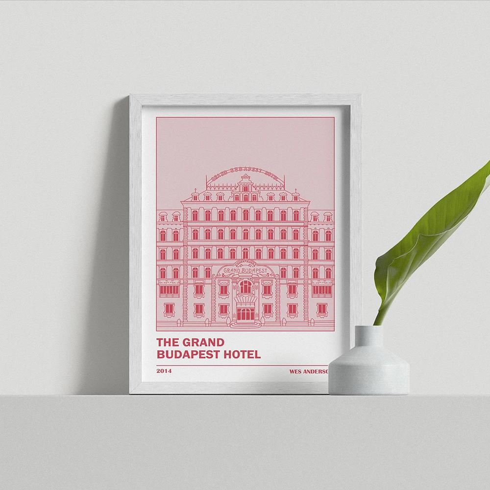 The Grand Budapest Hotel Wall Art Pink Vintage Print Minimalist Poster Retro Canvas Prints Painting Wall Picture Living Room
The Grand Budapest Hotel Wall Art Pink Vintage Print Minimalist Poster Retro Canvas Prints Painting Wall Picture Living Room