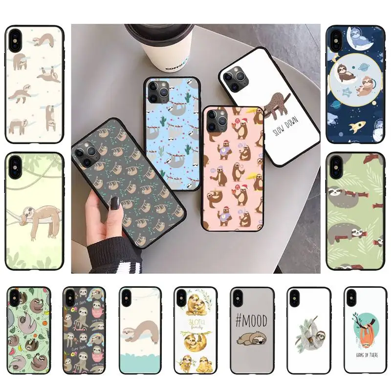 FHNBLJ Cute Sloth Animals Phone Case for iPhone 11 12 13 mini pro XS MAX 8 7 6 6S Plus X 5S SE 2020 XR case
FHNBLJ Cute Sloth Animals Phone Case for iPhone 11 12 13 mini pro XS MAX 8 7 6 6S Plus X 5S SE 2020 XR case