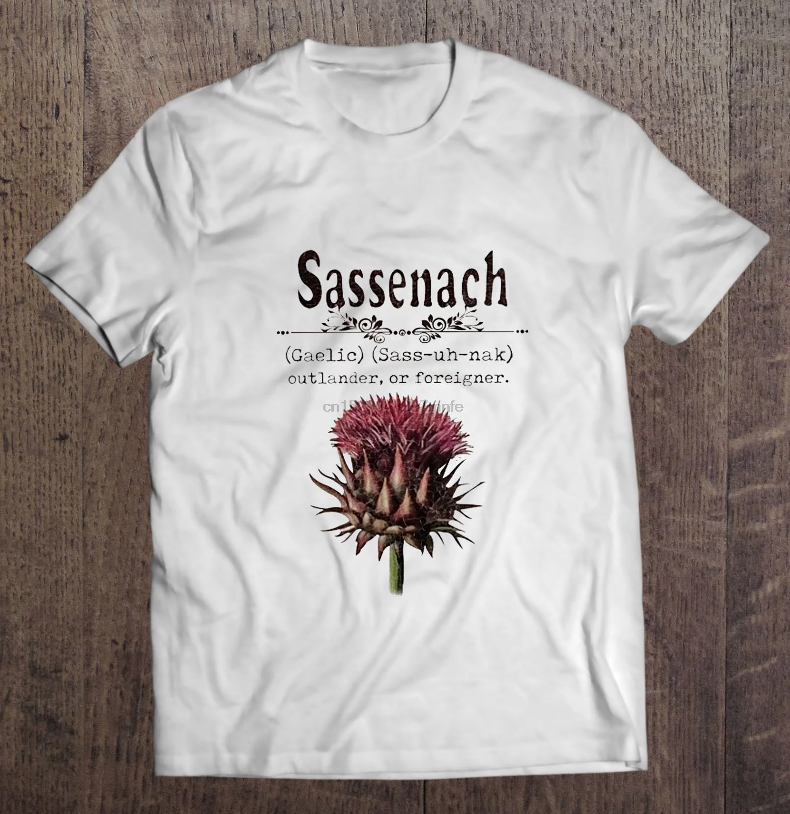 Мужская футболка Sassenach Outlander или иностранная женская футболка|Мужские футболки| |