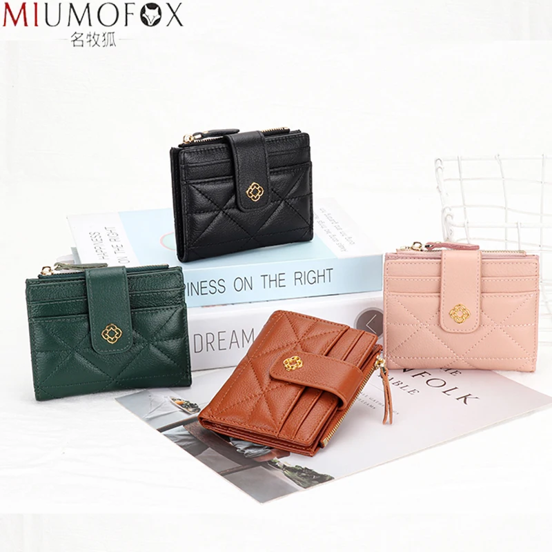 Wallets for Women Brand Short Fashion Quality Card Holder Classic Female Purse Zipper Hasp Ladies Real Leather Wallet Coin Purse
Wallets for Women Brand Short Fashion Quality Card Holder Classic Female Purse Zipper Hasp Ladies Real Leather Wallet Coin Purse