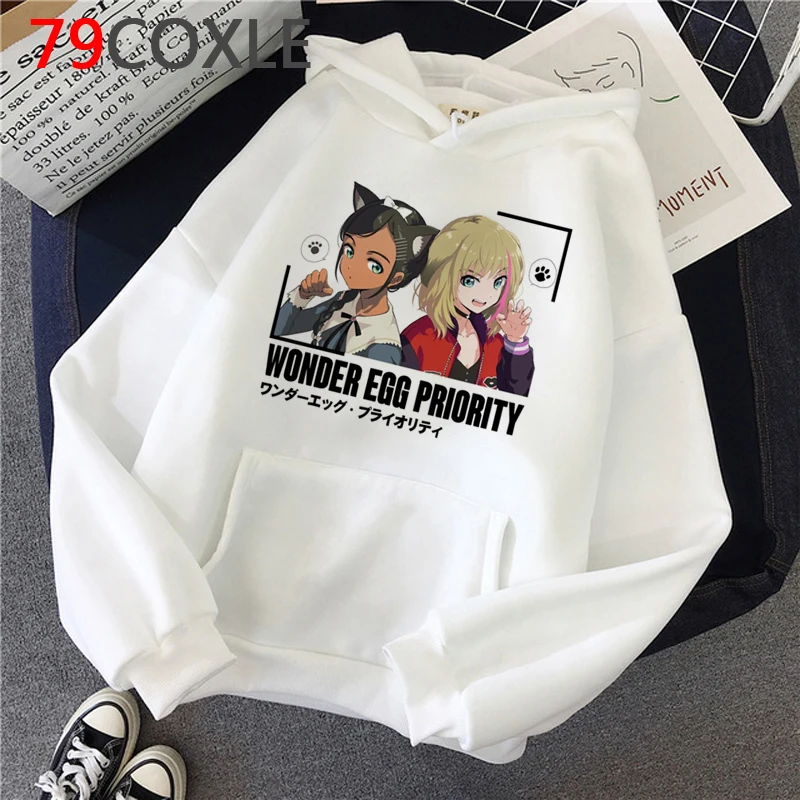 Wonder Egg Priority hoodies female harajuku printed anime women hoody clothing Oversized
Wonder Egg Priority hoodies female harajuku printed anime women hoody clothing Oversized