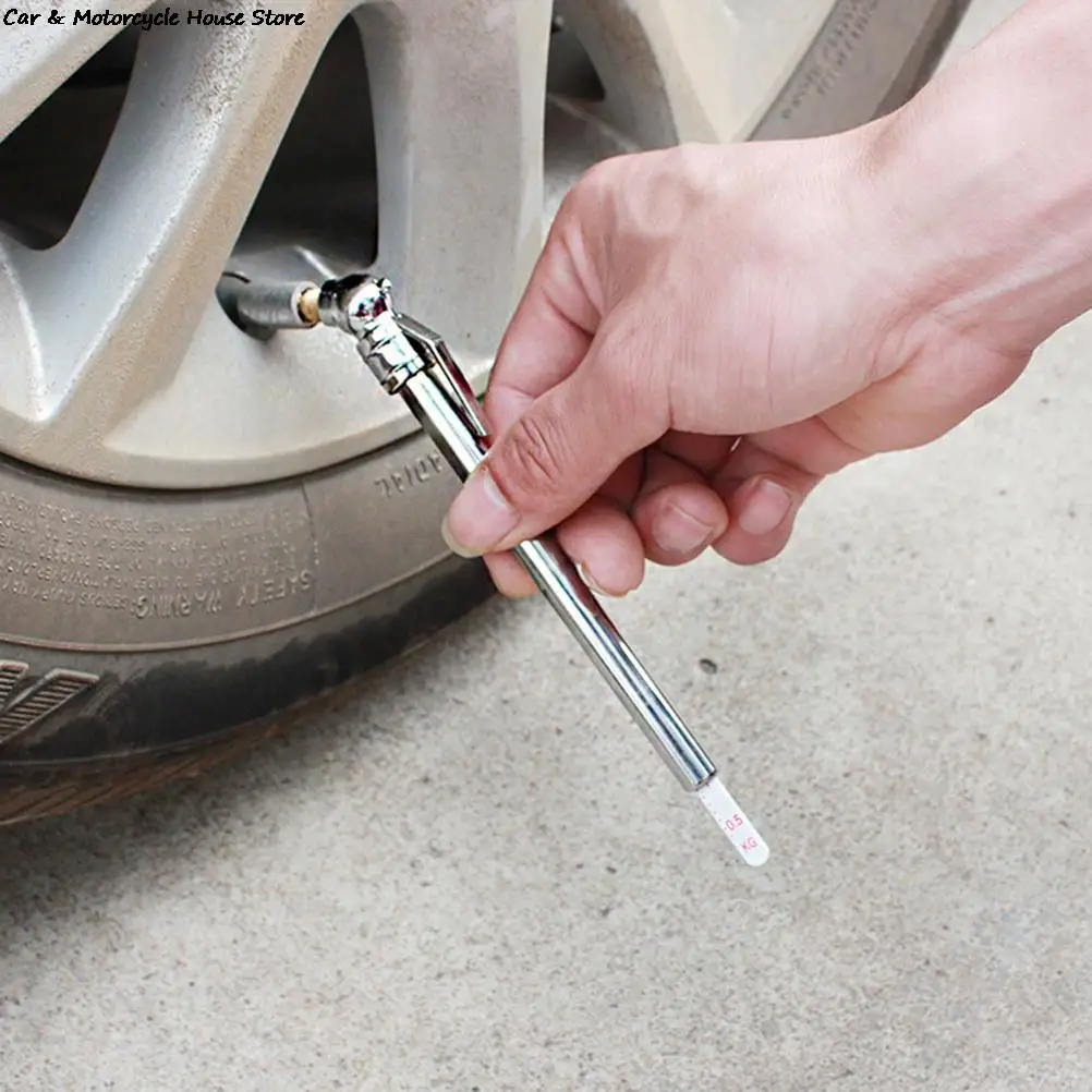Portable Mini Durable Car Styling 5-50 PSI Pressure Gauge Pen Shape Emergency Use Tire/Tyre Air Pressure Test Meter New
Portable Mini Durable Car Styling 5-50 PSI Pressure Gauge Pen Shape Emergency Use Tire/Tyre Air Pressure Test Meter New