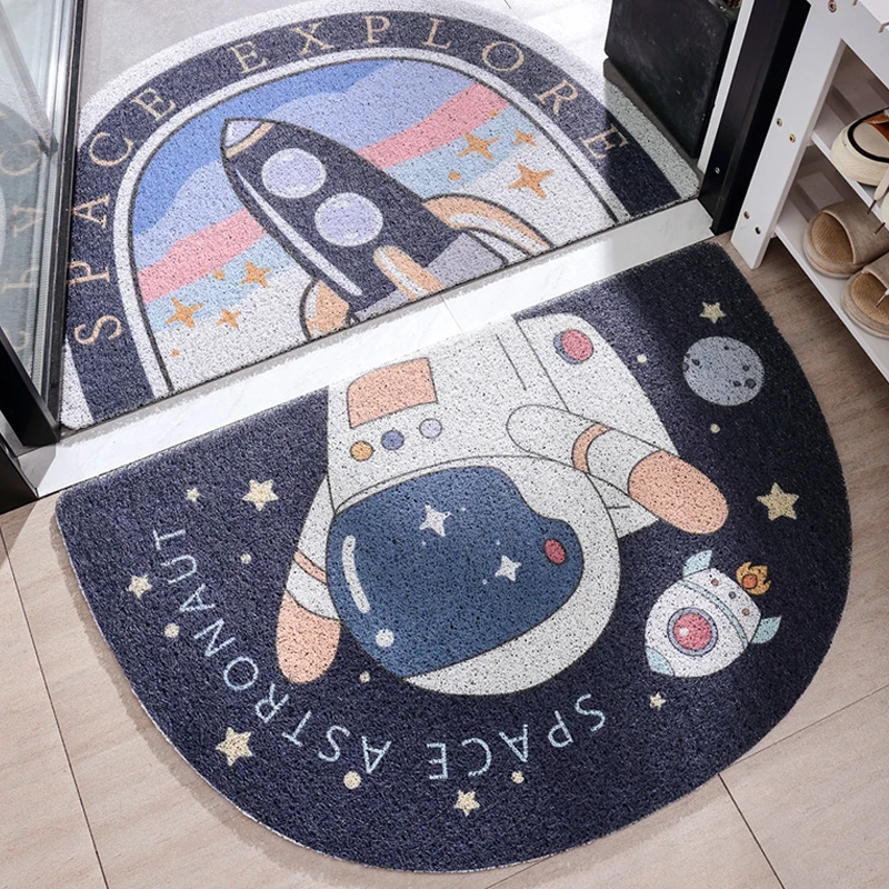 Space Astronaut Semicircular PVC Wear-Resistant And Rub-Resistants Entrance Door Mats Household Dust Removal Non-Slip Foot Rugs
Space Astronaut Semicircular PVC Wear-Resistant And Rub-Resistants Entrance Door Mats Household Dust Removal Non-Slip Foot Rugs