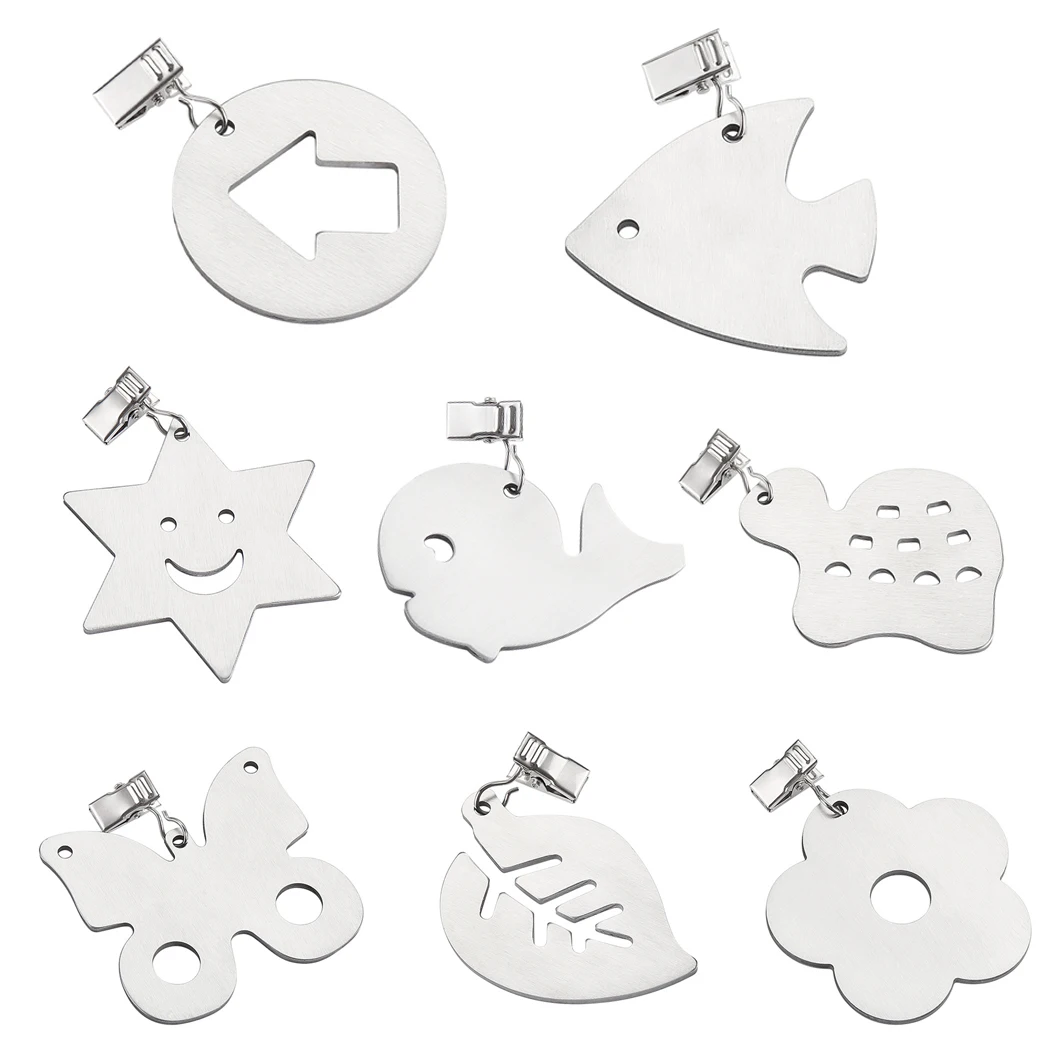 8PCS Tablecloth Weights Stainless Steel Table Cover Weight Tablecloth Pendant DIY Hanging Cloth Party Picnic Table Cover
8PCS Tablecloth Weights Stainless Steel Table Cover Weight Tablecloth Pendant DIY Hanging Cloth Party Picnic Table Cover