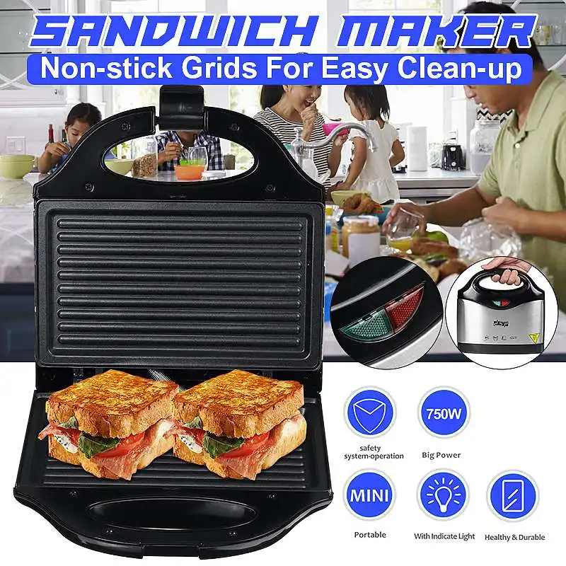 220-240V Sandwich Maker Toaster Maker Machine Bubble Egg Cake Oven Breakfast Toast Machine Barbecue Steak Stainless Steel
220-240V Sandwich Maker Toaster Maker Machine Bubble Egg Cake Oven Breakfast Toast Machine Barbecue Steak Stainless Steel