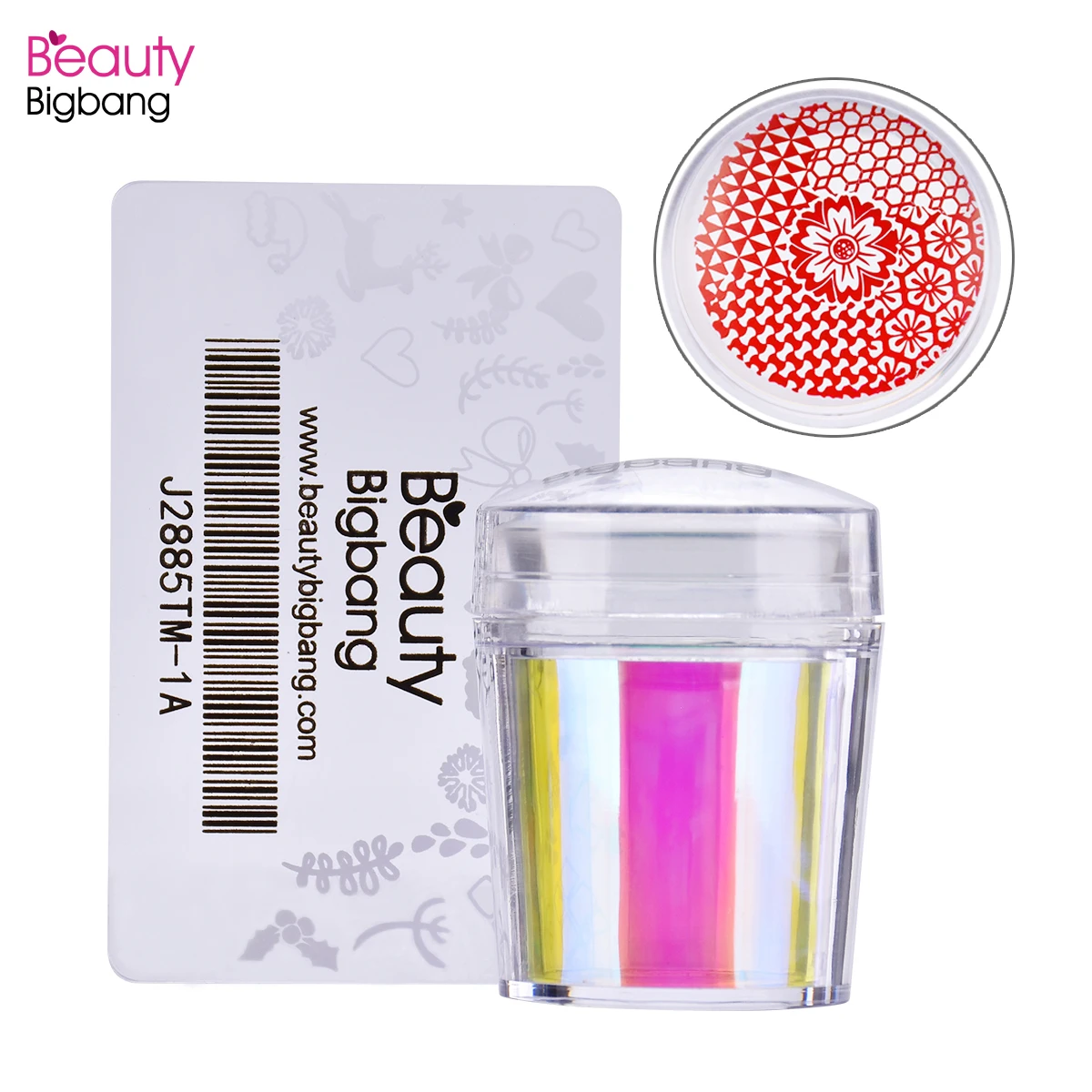 Силиконовый штамп для ногтей BEAUTYBIGBANG, 1 шт. 
Силиконовый штамп для ногтей BEAUTYBIGBANG, 1 шт.