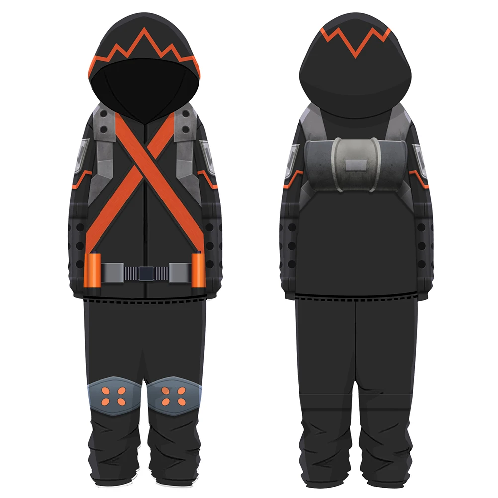 Anime Boku no My Hero Academia Bakugou Katsuki Jumpsuit Slepwear Cosplay Costumes Pajamas Halloween Carnival Suit
Anime Boku no My Hero Academia Bakugou Katsuki Jumpsuit Slepwear Cosplay Costumes Pajamas Halloween Carnival Suit