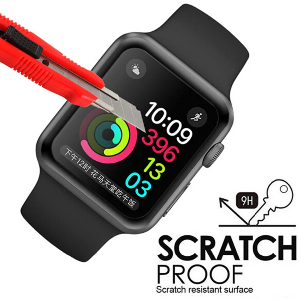2pcs 3D Curved Full Coverage Tempered Glass Protective Film For Apple Watch Series 1/2/3 38mm 42mm
2pcs 3D Curved Full Coverage Tempered Glass Protective Film For Apple Watch Series 1/2/3 38mm 42mm