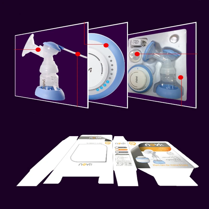 Electric breast pump PP Material escarpins Milk Breast Feeding Breast Pumps electric XB8708
Electric breast pump PP Material escarpins Milk Breast Feeding Breast Pumps electric XB8708