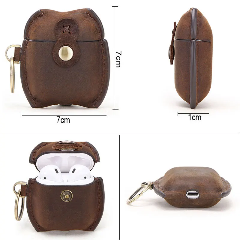 Fall Prevention Leather Case for Airpods Protect Sheath Apply for Apple Wireless Bluetooth Headset Set Case
Fall Prevention Leather Case for Airpods Protect Sheath Apply for Apple Wireless Bluetooth Headset Set Case