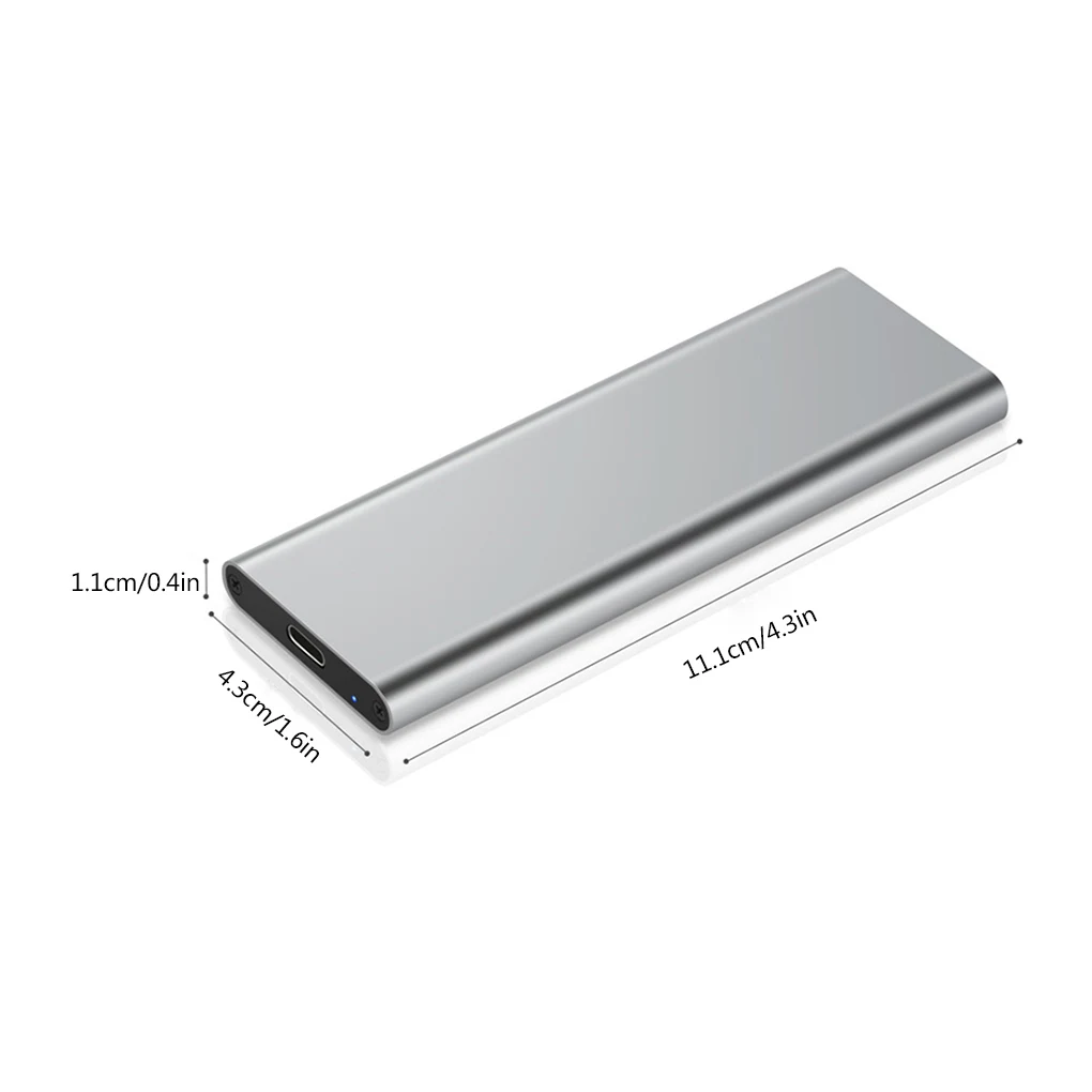 M.2 NVME to USB3.1 GEN2 10GBPS Hard Disk Box Adapter Card External Drive Enclosure Case Type-C to USB3.1/Type-C
M.2 NVME to USB3.1 GEN2 10GBPS Hard Disk Box Adapter Card External Drive Enclosure Case Type-C to USB3.1/Type-C