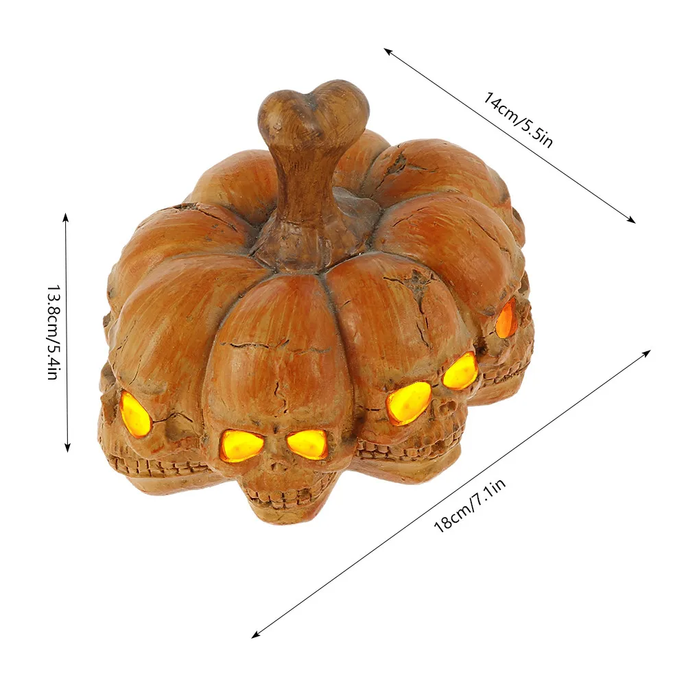 Halloween Skull Pumpkin Lights LED Holiday Creative Night Light Home Props Pumpkin Bar Party Decoration Halloween Props Lantern
Halloween Skull Pumpkin Lights LED Holiday Creative Night Light Home Props Pumpkin Bar Party Decoration Halloween Props Lantern