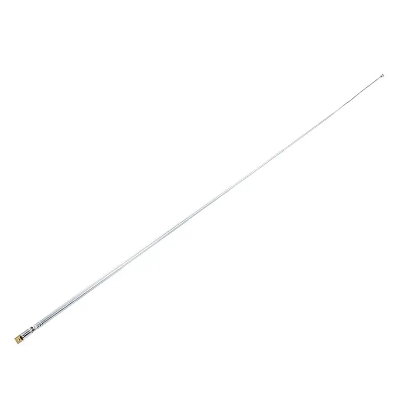 Hot Selling Replacement 60cm FM Antenna Radio Portable 6 Sections TV Antenna Telescopic Rotatable Antenna Aerial for Radio TV
Hot Selling Replacement 60cm FM Antenna Radio Portable 6 Sections TV Antenna Telescopic Rotatable Antenna Aerial for Radio TV