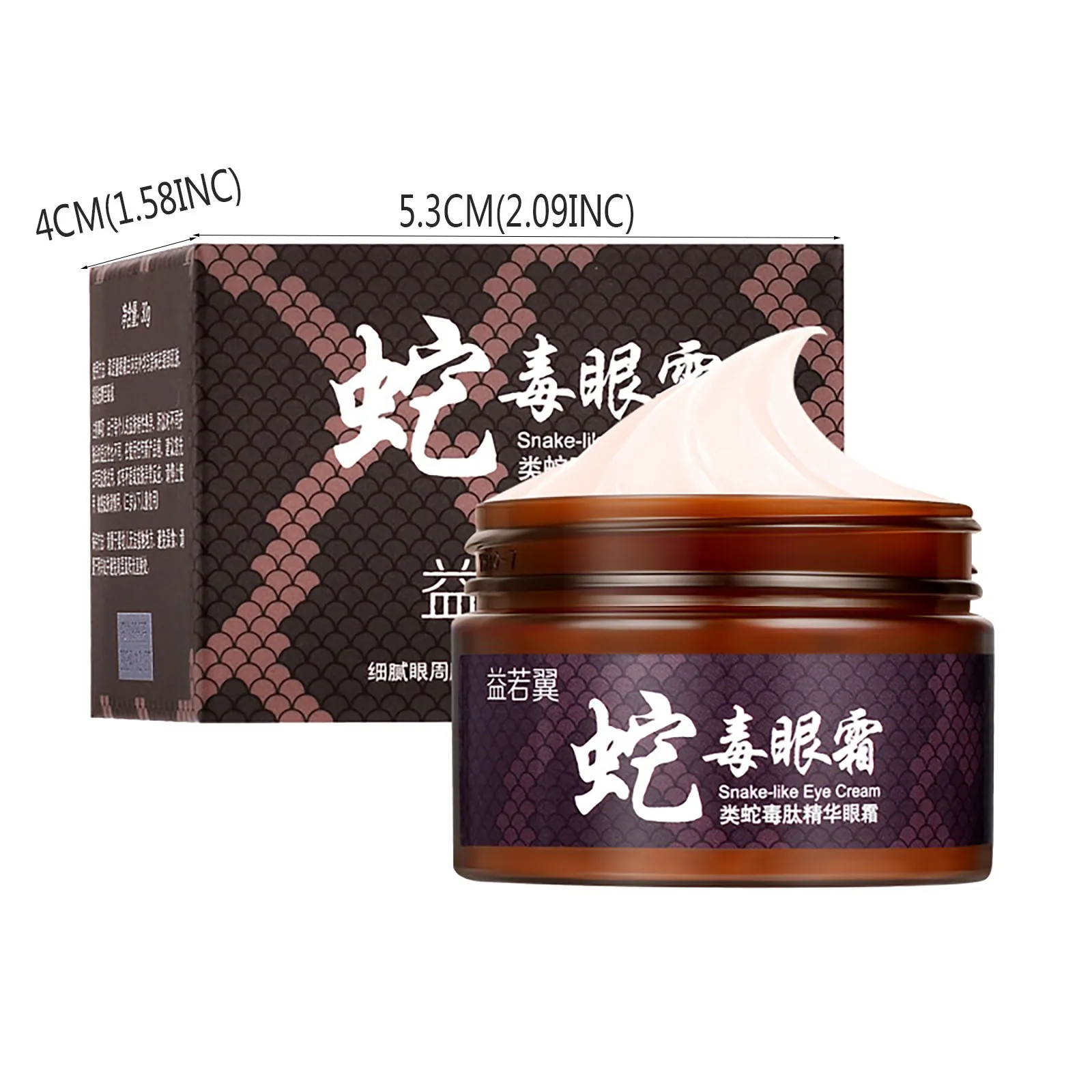 Eye Cream Snake Venoms Treatment Cream Remove Dark Circle For Moisturize Smooth Nourish Brighten Improve Skin Appearance 30ml
Eye Cream Snake Venoms Treatment Cream Remove Dark Circle For Moisturize Smooth Nourish Brighten Improve Skin Appearance 30ml