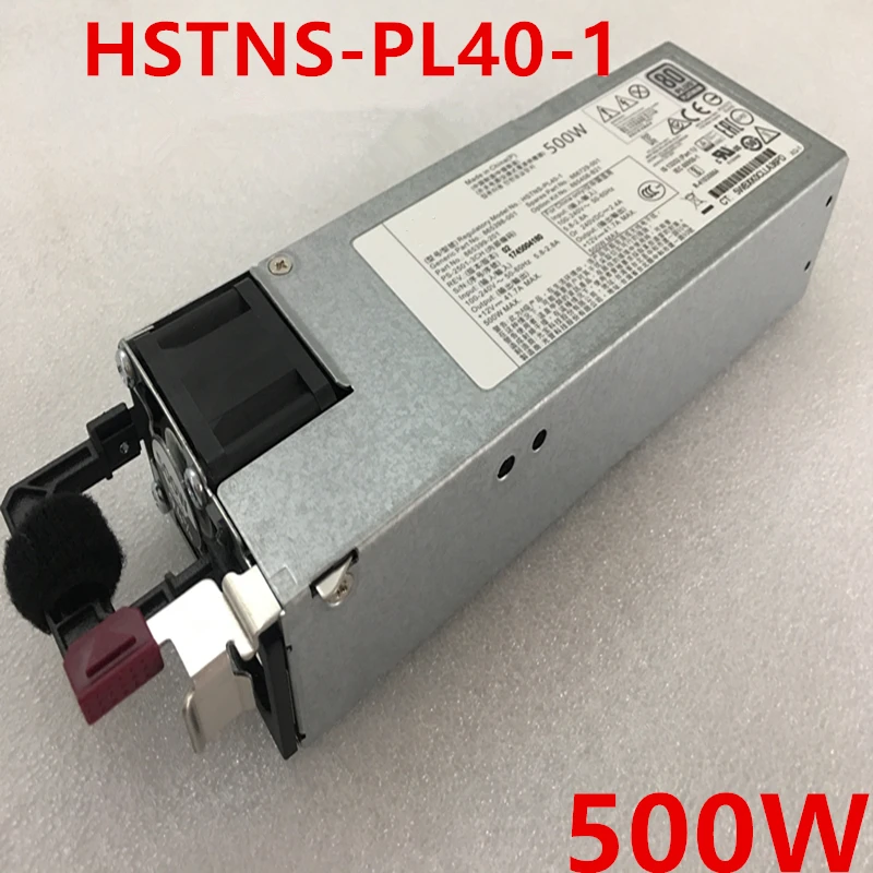 

New PSU For HP 380 gen10 500W Power Supply HSTNS-PL40-1 865408-b21 865398-001 866729-001 865399-201 PS-2501-3CH