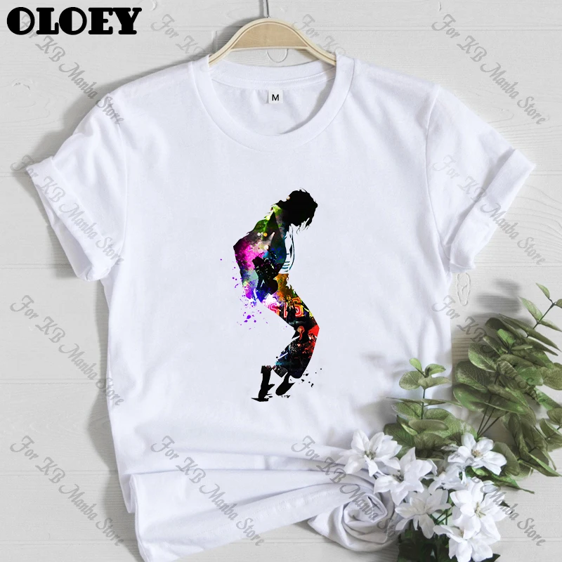 Fashion King of Pop Michael Jackson T shirt Women MJ OLODUM Female T-shirt Harajuku 100% Cotton Print Tshirt Hip Hop Streetwear
Fashion King of Pop Michael Jackson T shirt Women MJ OLODUM Female T-shirt Harajuku 100% Cotton Print Tshirt Hip Hop Streetwear