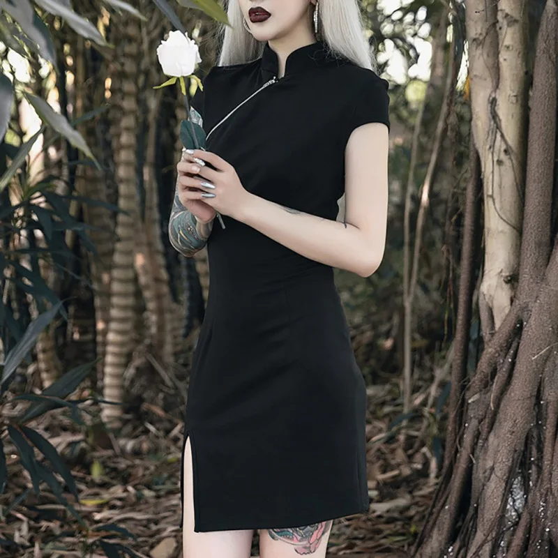 Vintage Chinese Dress Women Short Sleeve Summer Cheongsam Style Sexy Ladies Retro Vestido Ladies Dress Femme vestidos de mujer
Vintage Chinese Dress Women Short Sleeve Summer Cheongsam Style Sexy Ladies Retro Vestido Ladies Dress Femme vestidos de mujer