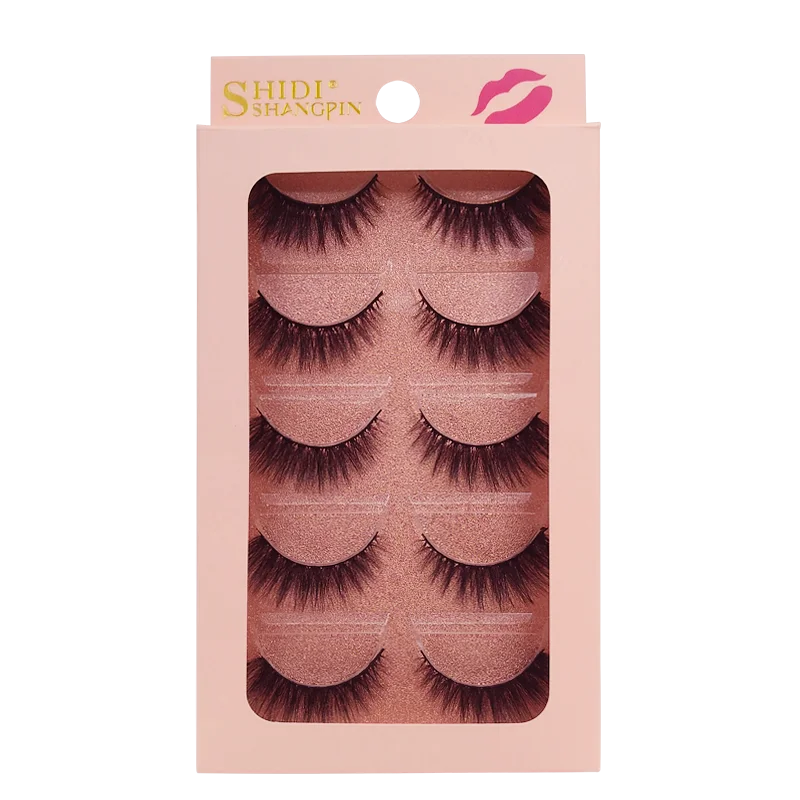 SHIDISHANGPIN 5 Pairs 3D Mink Eyelashes Dramatic Makeup Lashes Fluffy Long False Eyelashes Volume Long Fake Eyelashes
SHIDISHANGPIN 5 Pairs 3D Mink Eyelashes Dramatic Makeup Lashes Fluffy Long False Eyelashes Volume Long Fake Eyelashes