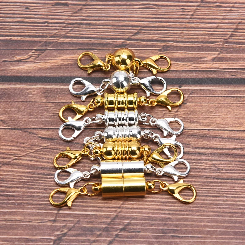 10pcs/lot Lobster Clasp Magnetic Clasps Hooks Bracelets Necklace Connectors Magnet Clasps DIY Jewelry Making Findings Accessorie
10pcs/lot Lobster Clasp Magnetic Clasps Hooks Bracelets Necklace Connectors Magnet Clasps DIY Jewelry Making Findings Accessorie