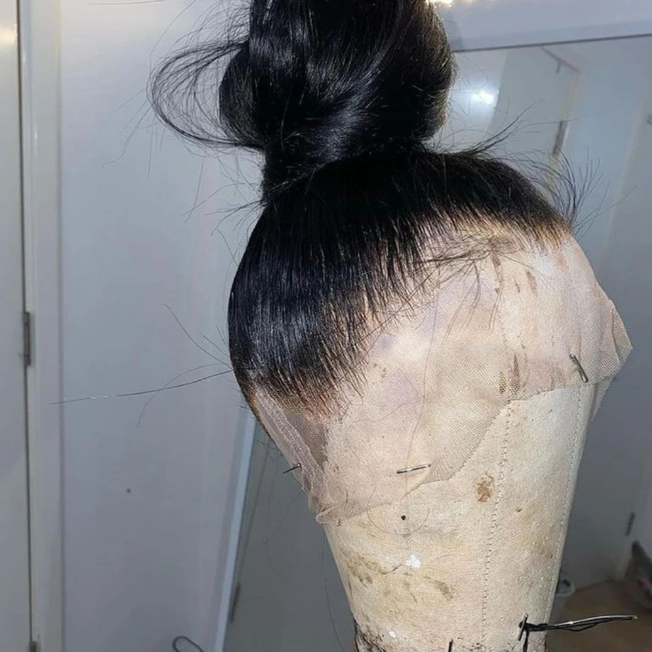 360 Полный парик шнурка человеческих волос парики для женщин предварительно