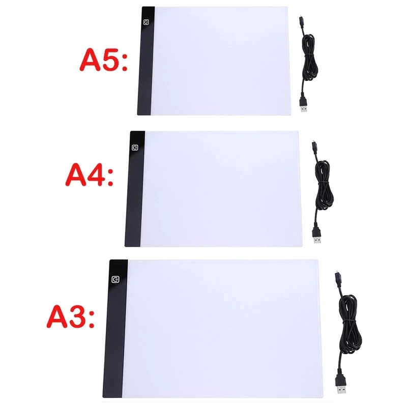 A3/ A4/A5 Size Three Level Dimmable Led Light Pad,Tablet Eye Protection Easier for Diamond Painting Embroidery Tools Accessories
A3/ A4/A5 Size Three Level Dimmable Led Light Pad,Tablet Eye Protection Easier for Diamond Painting Embroidery Tools Accessories
