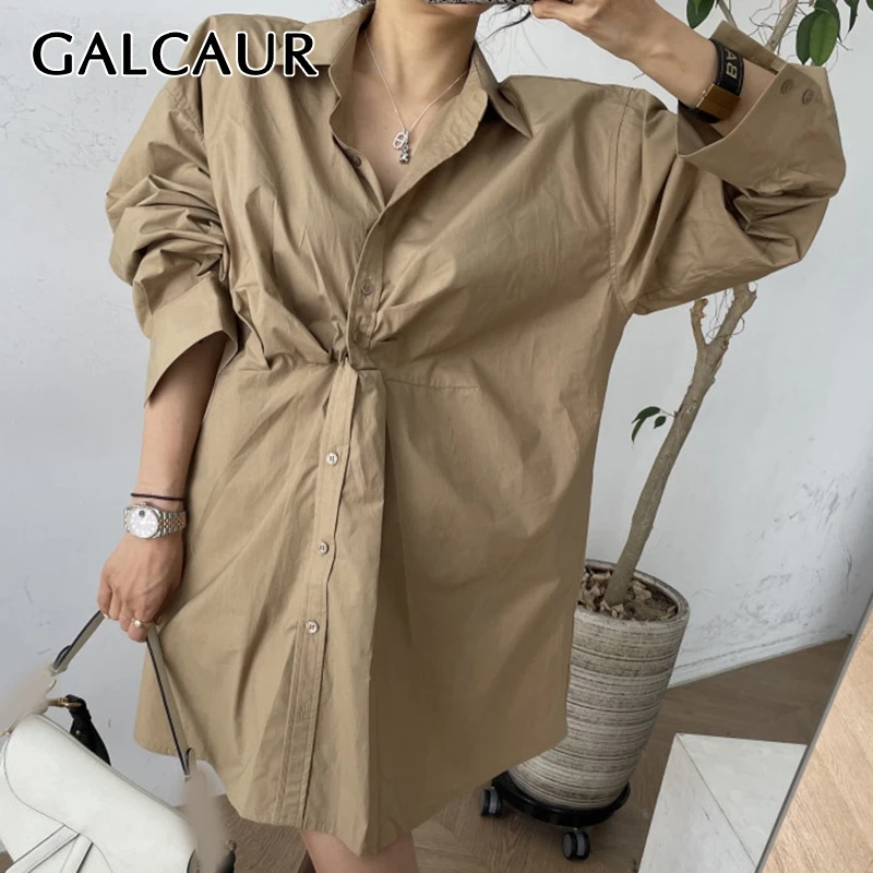 GALCAUR White Straight Shirt For Women Lapel Collar Long Sleeve Solid Minimalist Button Through Blouse Female Korean Fashion New
GALCAUR White Straight Shirt For Women Lapel Collar Long Sleeve Solid Minimalist Button Through Blouse Female Korean Fashion New