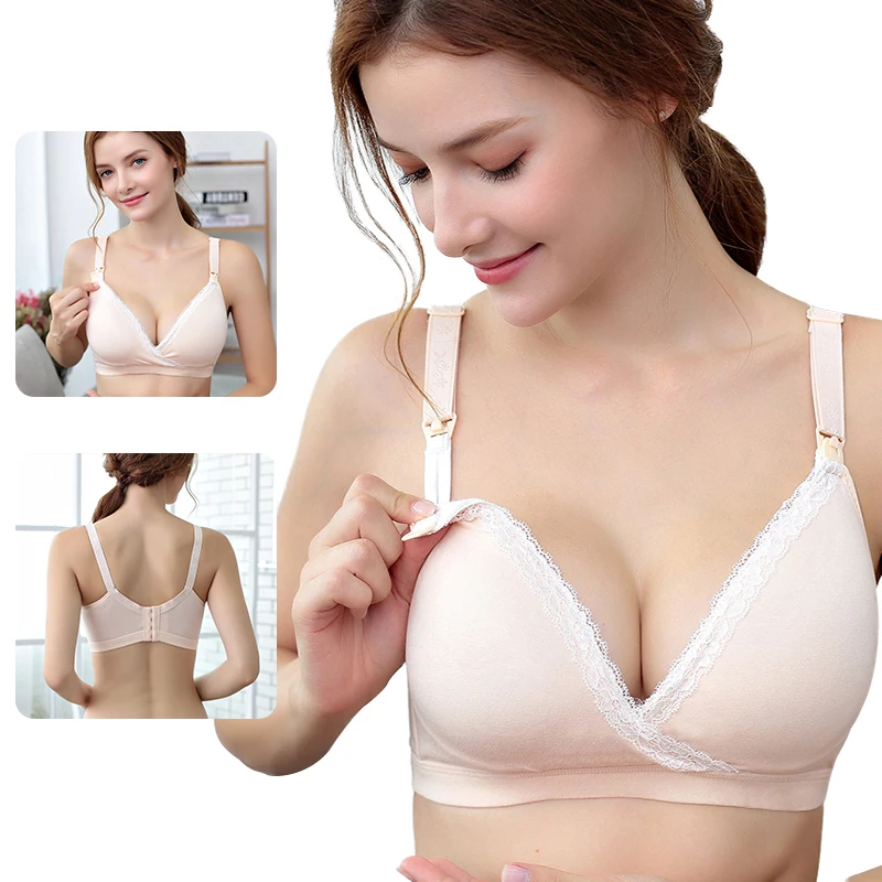 Wirefree Nursing Maternity Bra Clothing Cotton Breastfeeding Bra for Pregnant Women Pregnancy Breast One Size Sleep Underwear
Wirefree Nursing Maternity Bra Clothing Cotton Breastfeeding Bra for Pregnant Women Pregnancy Breast One Size Sleep Underwear