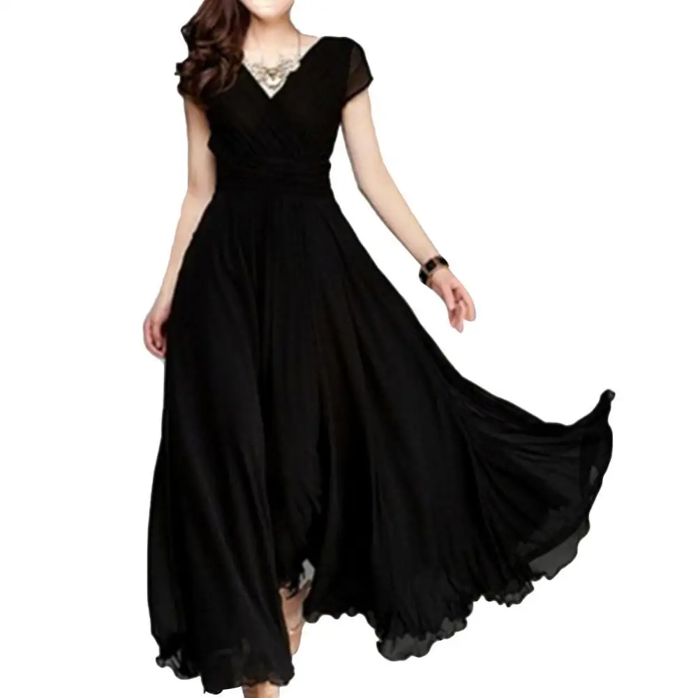 Bohemian Elegant Dresses for Women Solid Color Short Sleeve V Neck Tight Waist Maxi Evening Dress Female Clothing XXXXXL
Bohemian Elegant Dresses for Women Solid Color Short Sleeve V Neck Tight Waist Maxi Evening Dress Female Clothing XXXXXL