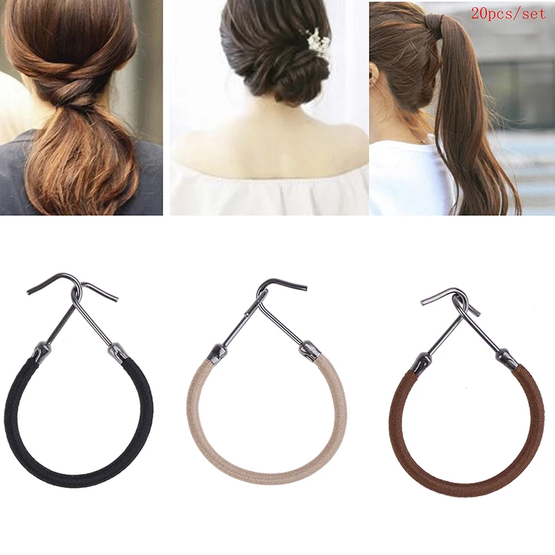 20pcs Ponytail Hooks Holder Bungee Bands Rubber Bands Hooks Hair Styling Elastic Double Hook Dryer Modeling Tools
20pcs Ponytail Hooks Holder Bungee Bands Rubber Bands Hooks Hair Styling Elastic Double Hook Dryer Modeling Tools